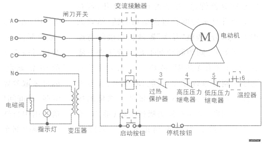 冷鲜柜温控器原理